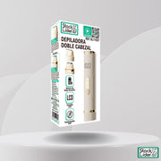 Depiladora doble cabezal recargable IPX7
