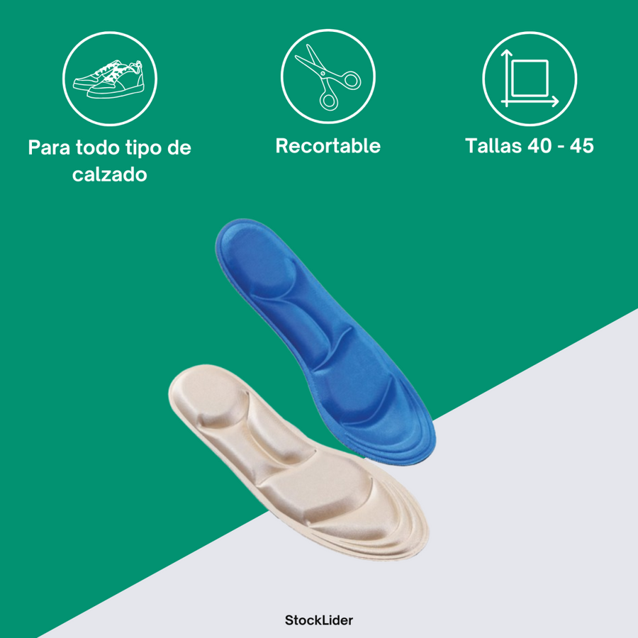 Plantillas recortables hombre 40-45