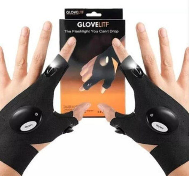 Guantes LED manos libres para bricolaje