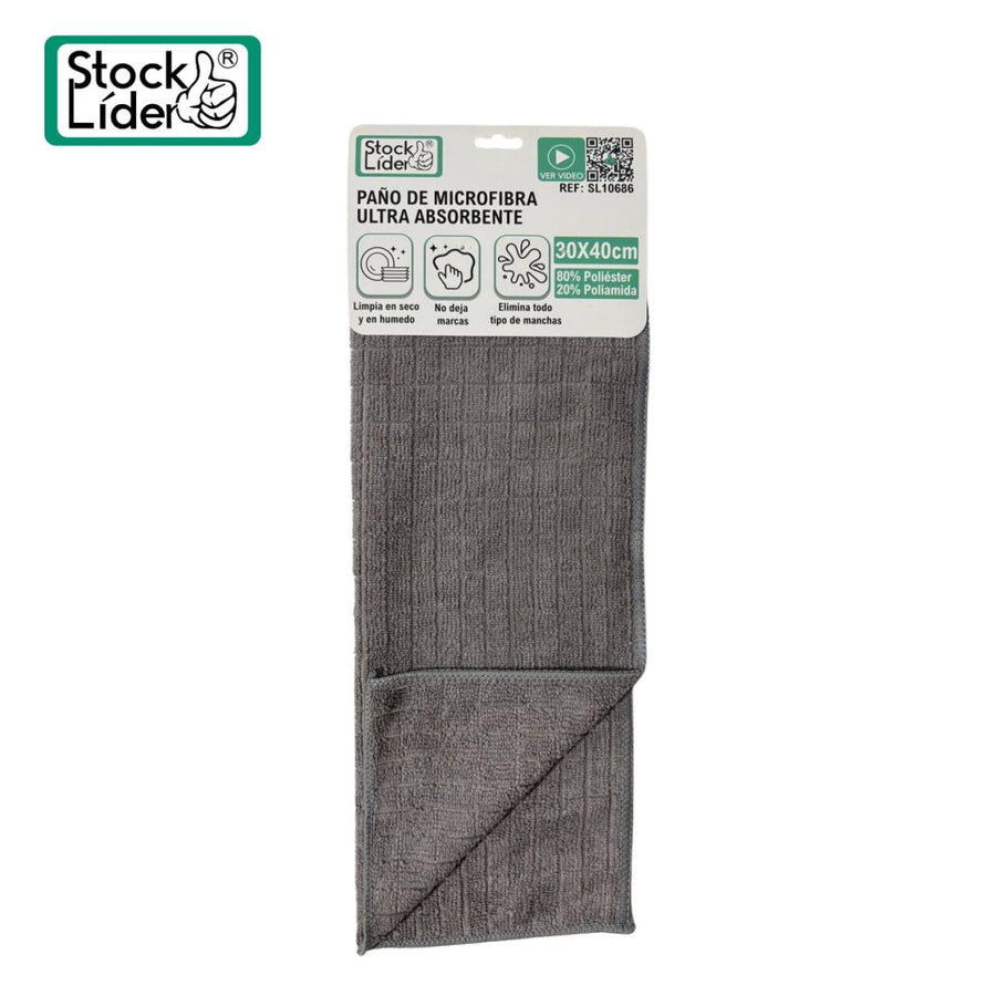 Paño microfibra ultra absorbente 30x40 cm