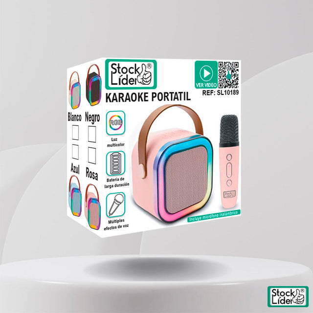 Karaoke portátil con micrófono | ViamoMas