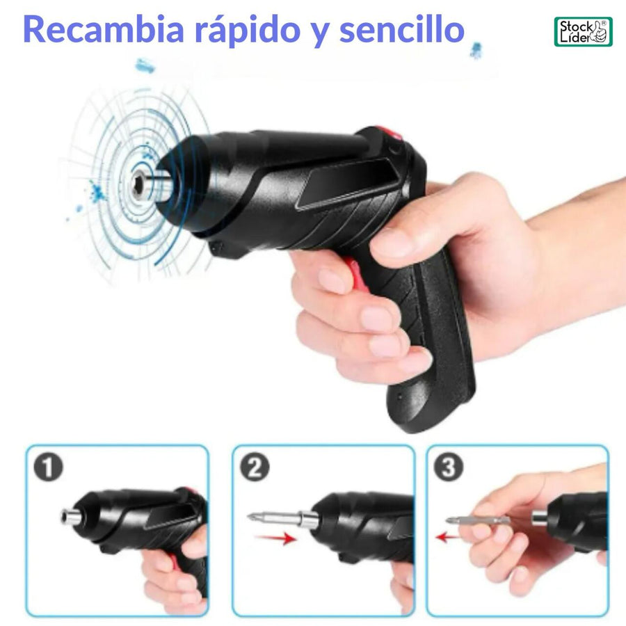 Maletín Destornillador Eléctrico 47 Pcs