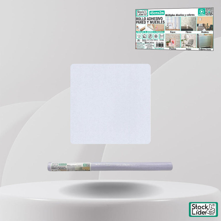 Rollo adhesivo pared y muebles 45x2m