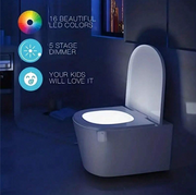 Luz inodoro sensor LED para baño