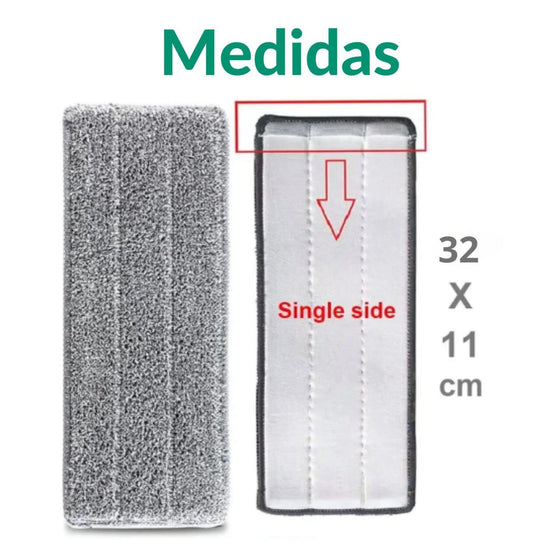 Recambios mopa microfibra | Limpieza fácil