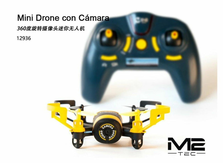 Mini dron que engancha al instante