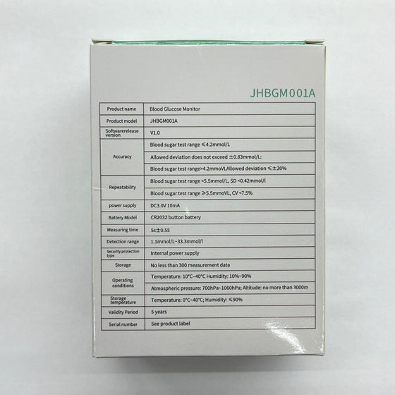 Medidor de glucosa digital con 50 tiras