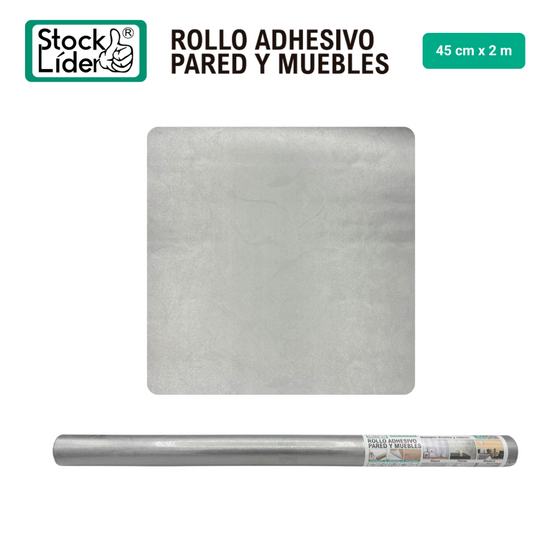 Rollo adhesivo pared y muebles 45x2m