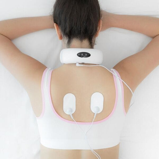 Masajeador cuello y espalda electromagnético
