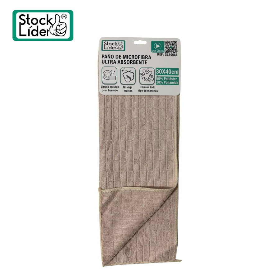 Paño microfibra ultra absorbente 30x40 cm