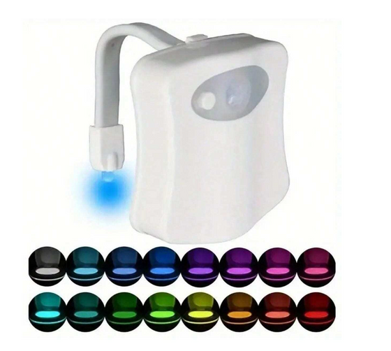 Luz inodoro sensor LED para baño