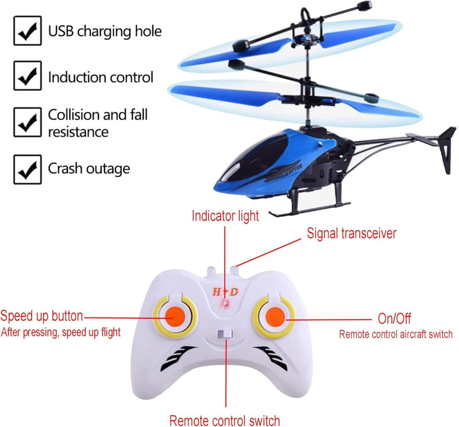 Mini Helicóptero Radiocontrol | ViamoMas