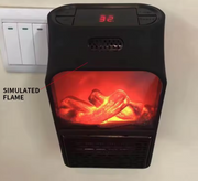 Calefactor portátil enchufable 1000W