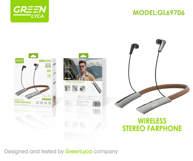 Auriculares retro con diadema de cuero