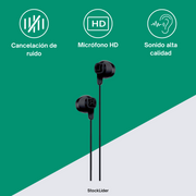 Auriculares con micrófono minijack | ViamoMas