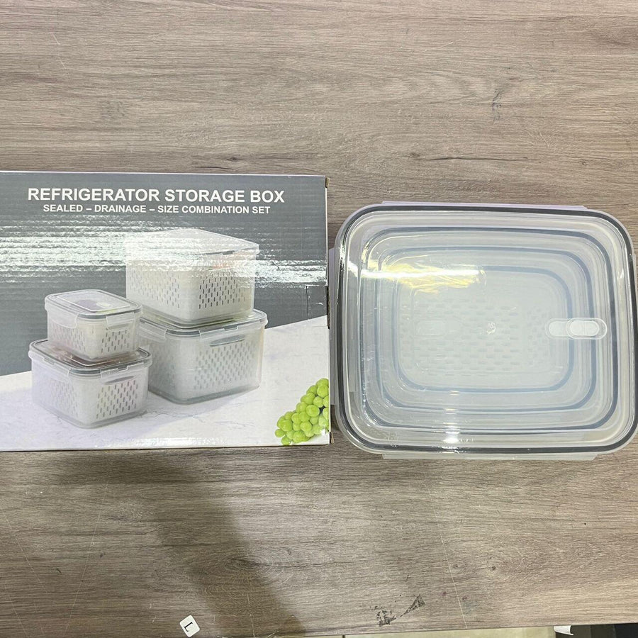 Recipientes con colador y tapa hermética