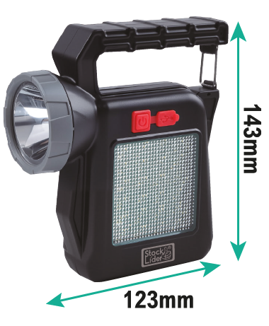 Lámpara solar portátil recargable | ViamoMas