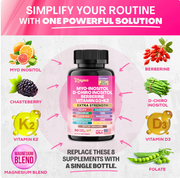 Myo Inositol con Berberina 90 Cápsulas