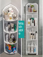 Organizador de Esquina para Baño Compacto