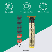Maquinilla cortapelo USB-C de precisión