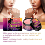 Gel intensificador de bronceado hidratante