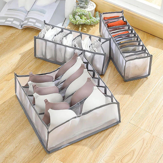 Organizadores ropa interior cajón 6 uds
