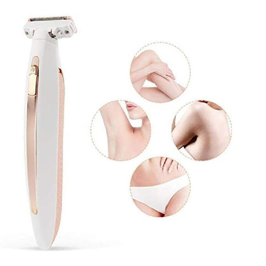 Depiladora Bikini Recargable USB con Luz