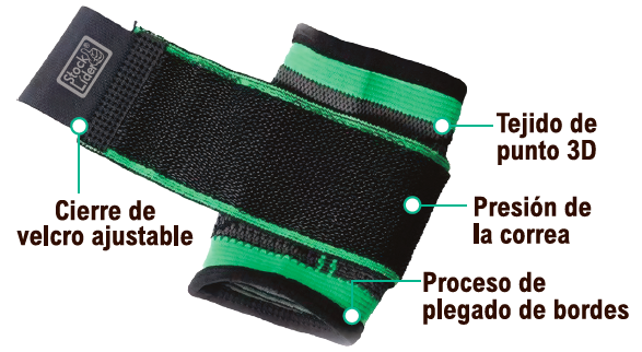 Muñequera ajustable transpirable | ViamoMas
