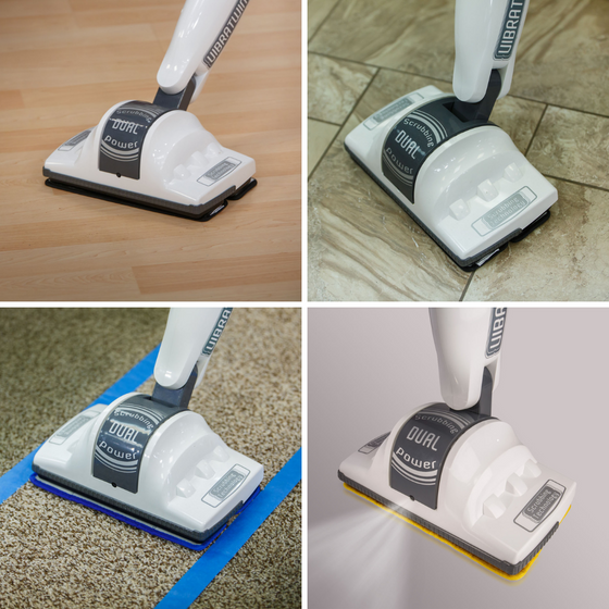 Máquina limpiadora moquetas y parquet