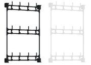 Perchero de pared 3 plantas | Orden sin agujeros