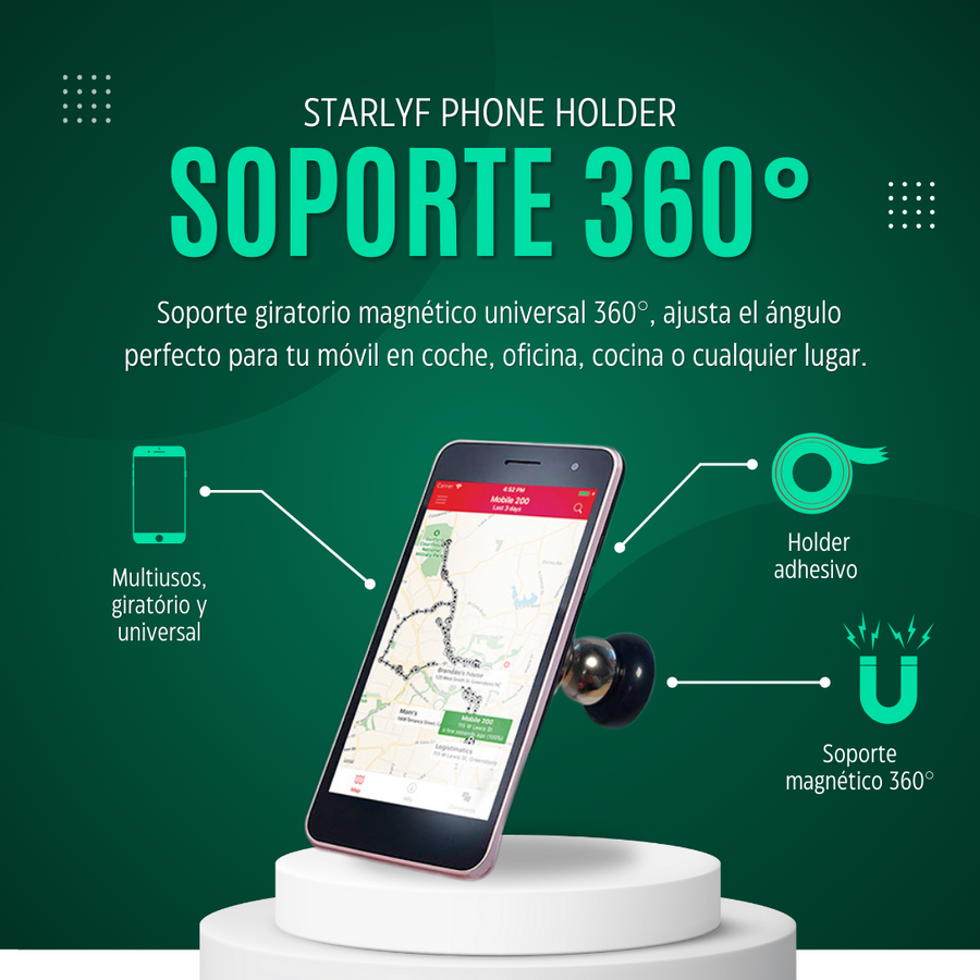 Tu móvil, fijo y a la vista