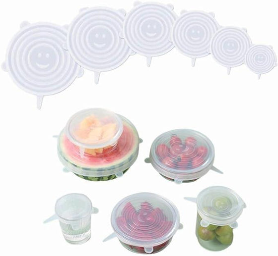 Tapa de Silicona Reutilizable para Cocina