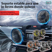 Ventilador doble compacto para casa