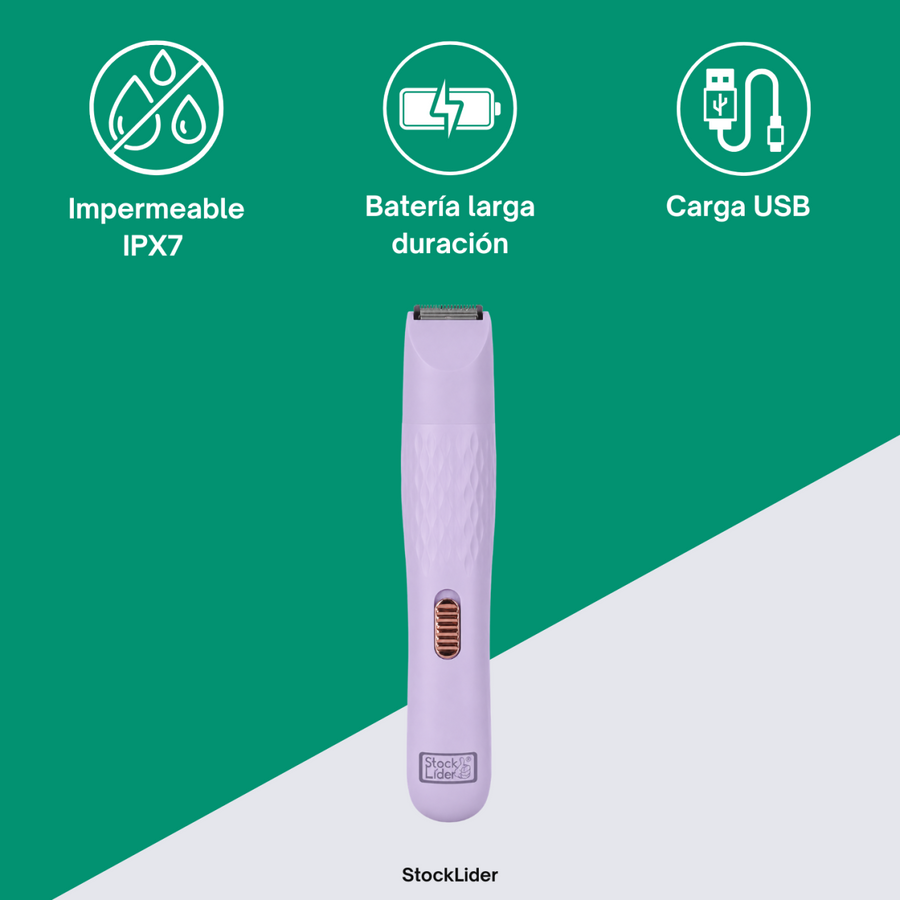 Depiladora multicabezal 3 en 1 USB-C