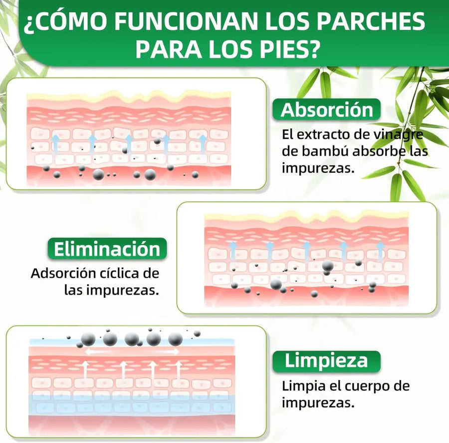 Parches Kinoki Detox para Pies | ViamoMas