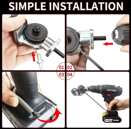 Taladro 48V con 2 baterías y cortador