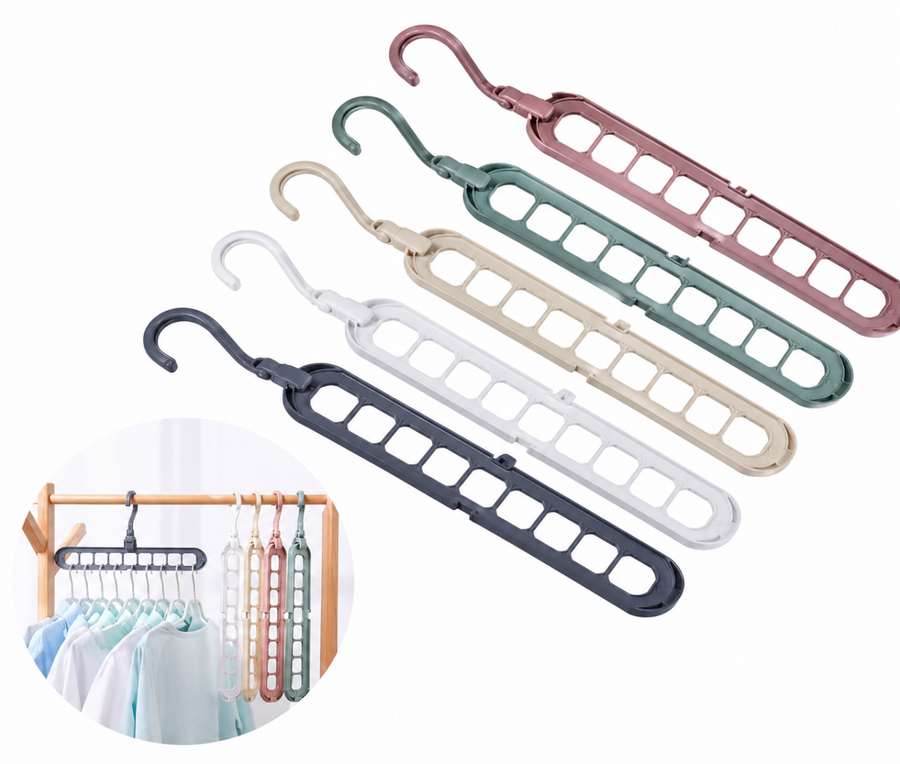 Perchas ahorra espacio pack 5 | ViamoMas