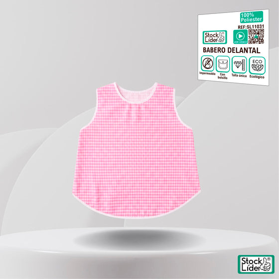 Babero delantal impermeable para bebé