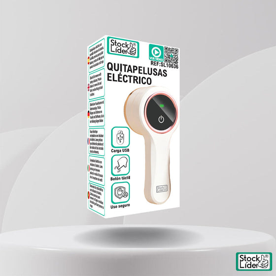 Quitapelusas eléctrico USB-C para ropa