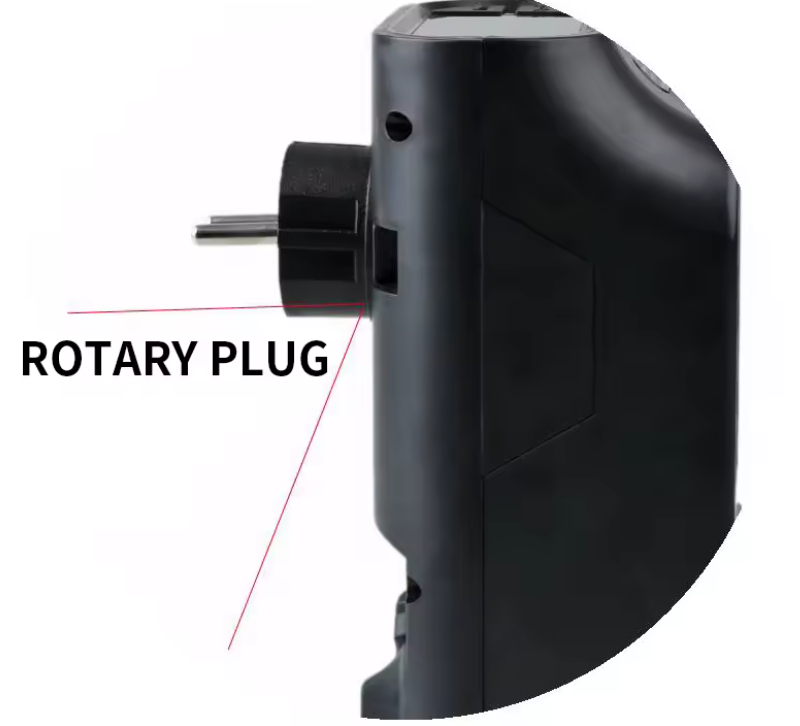 Calefactor portátil enchufable 1000W