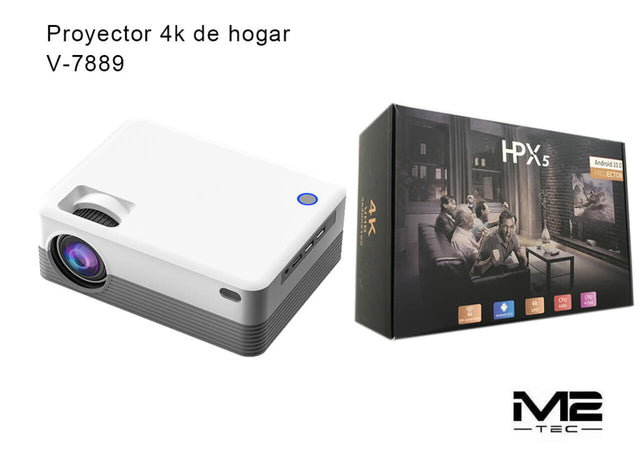 Proyector 4K Android 10.0 para Casa