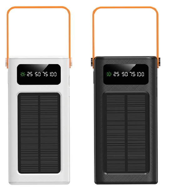 Powerbank solar 50000mAh con carga rápida