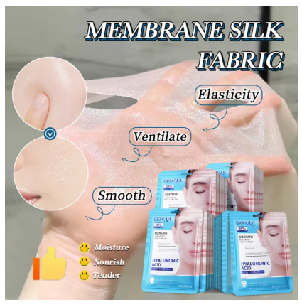 Mascarilla facial hidratante ácido hialurónico