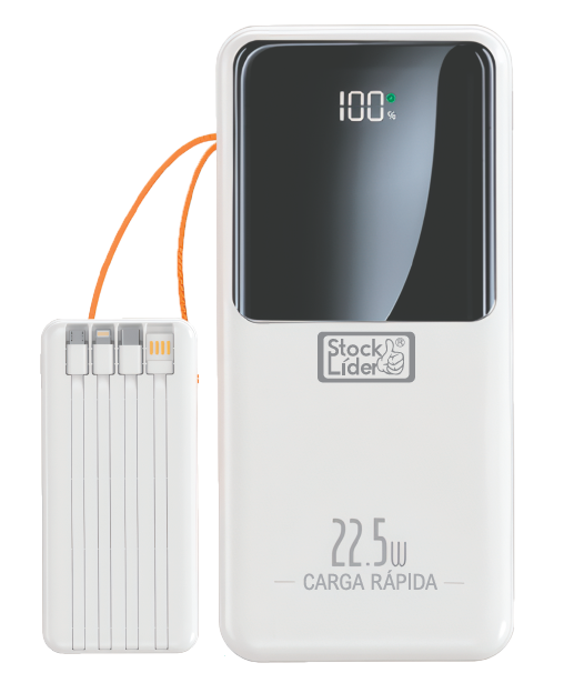 Powerbank carga rápida 30000mAh 22.5W