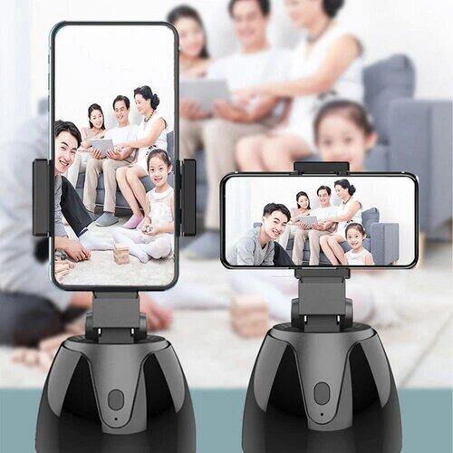 Soporte móvil 360° con seguimiento facial