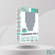 Cargador Tipo C rápido y cómodo