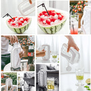 Botella molde para hielo fácil y sin derrames