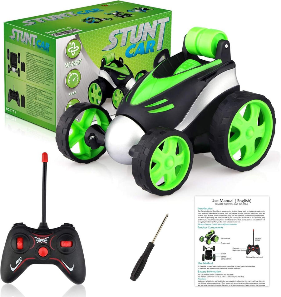 Coche teledirigido acrobático 360° para niños
