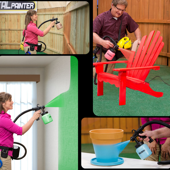 Pistola pulverizadora pintura 900W