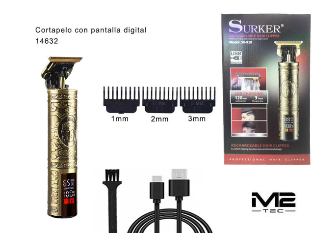 Cortapelos eléctrico profesional SK-810 LED